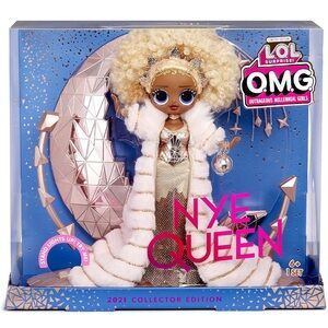 Nwt LOL Surprise Holiday OMG 2021 Collector NYE Queen Fashion Doll